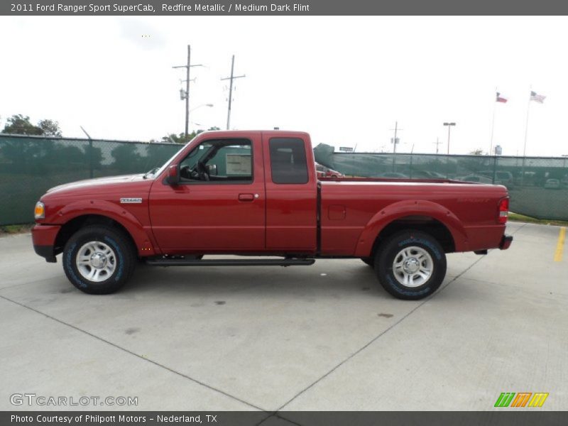  2011 Ranger Sport SuperCab Redfire Metallic