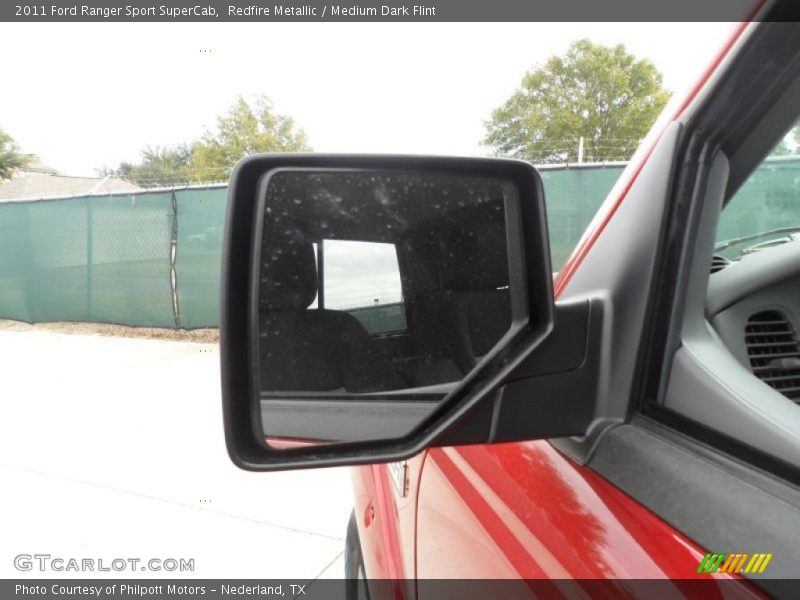 Redfire Metallic / Medium Dark Flint 2011 Ford Ranger Sport SuperCab