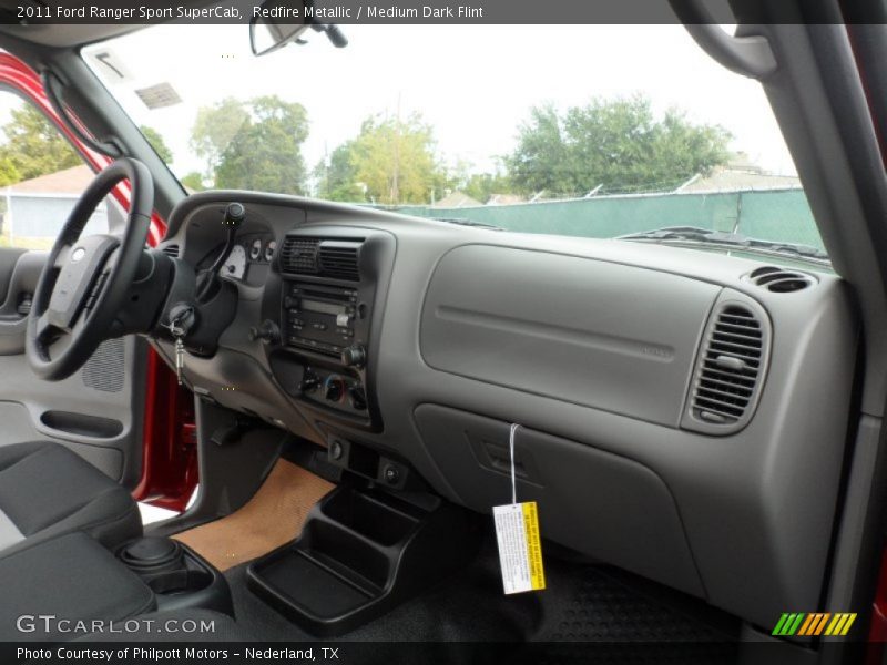 Redfire Metallic / Medium Dark Flint 2011 Ford Ranger Sport SuperCab