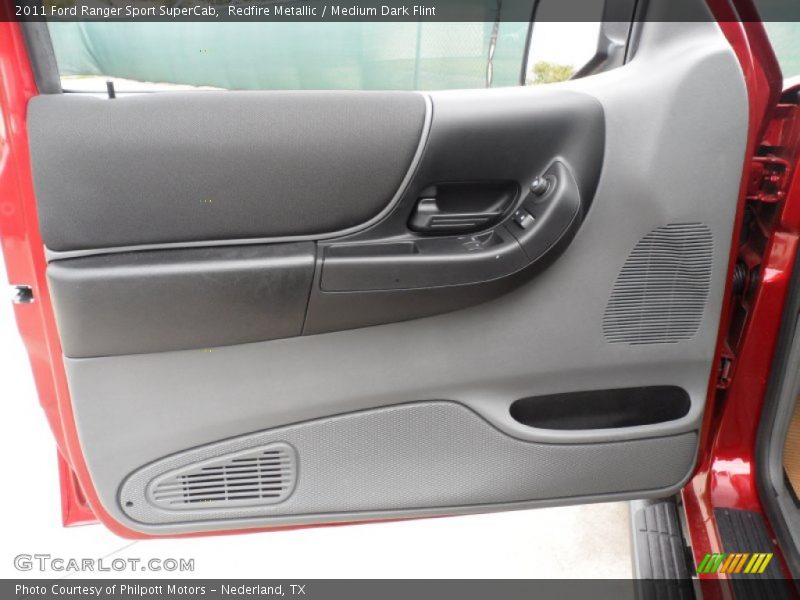 Redfire Metallic / Medium Dark Flint 2011 Ford Ranger Sport SuperCab