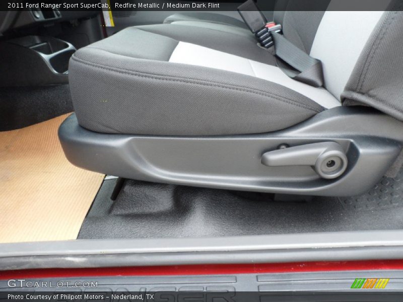 Redfire Metallic / Medium Dark Flint 2011 Ford Ranger Sport SuperCab