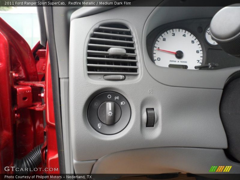 Redfire Metallic / Medium Dark Flint 2011 Ford Ranger Sport SuperCab