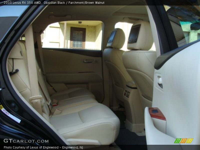 Obsidian Black / Parchment/Brown Walnut 2010 Lexus RX 350 AWD