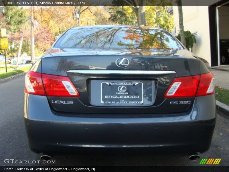 Smoky Granite Mica / Black 2008 Lexus ES 350