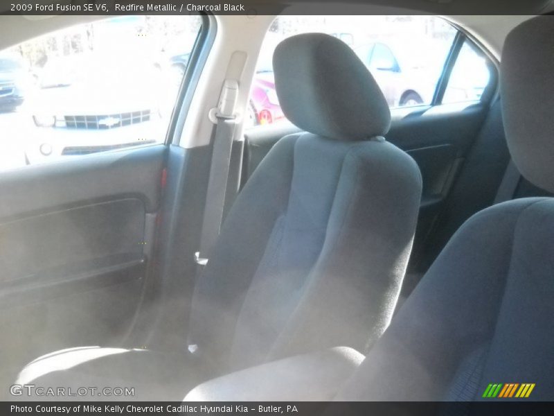 Redfire Metallic / Charcoal Black 2009 Ford Fusion SE V6
