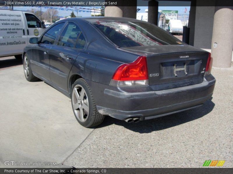 Titanium Gray Metallic / Beige/Light Sand 2004 Volvo S60 R AWD