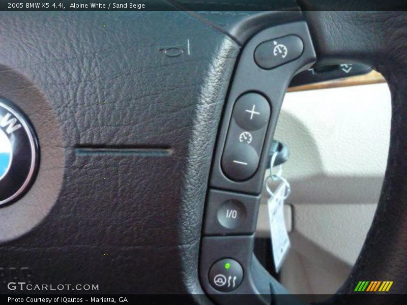 Alpine White / Sand Beige 2005 BMW X5 4.4i