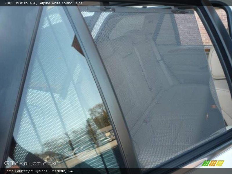 Alpine White / Sand Beige 2005 BMW X5 4.4i