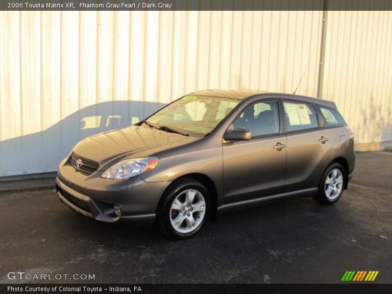 Phantom Gray Pearl / Dark Gray 2006 Toyota Matrix XR