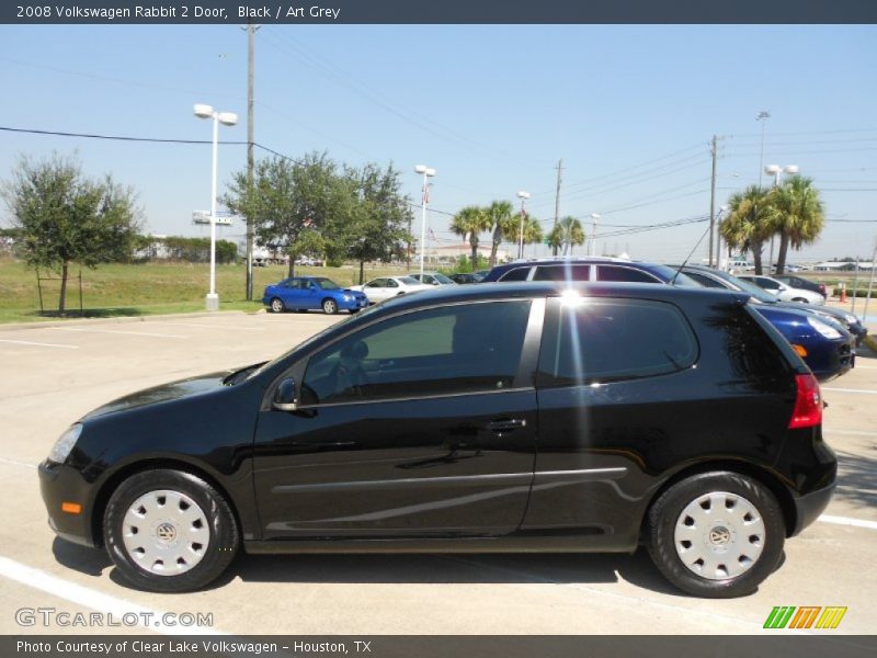 Black / Art Grey 2008 Volkswagen Rabbit 2 Door