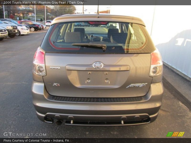 Phantom Gray Pearl / Dark Gray 2006 Toyota Matrix XR