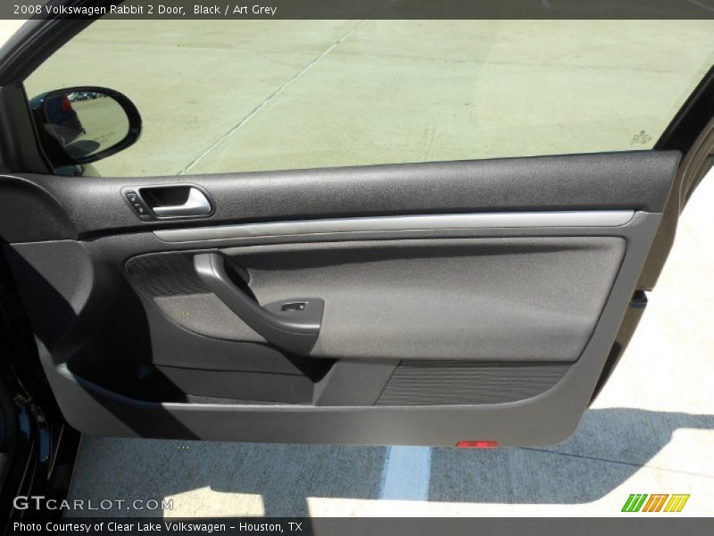 Black / Art Grey 2008 Volkswagen Rabbit 2 Door
