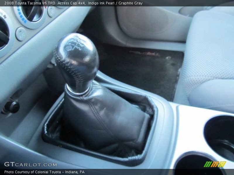 Indigo Ink Pearl / Graphite Gray 2008 Toyota Tacoma V6 TRD  Access Cab 4x4