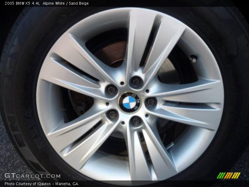 Alpine White / Sand Beige 2005 BMW X5 4.4i