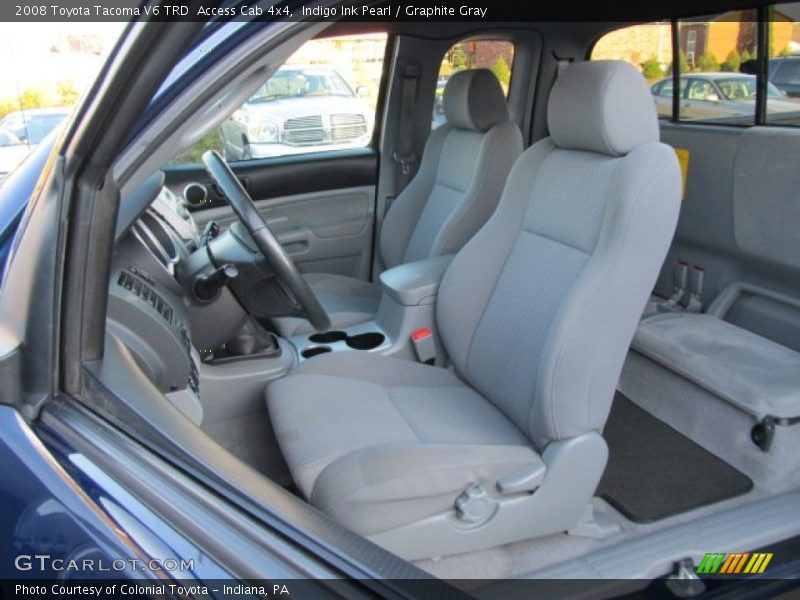 Indigo Ink Pearl / Graphite Gray 2008 Toyota Tacoma V6 TRD  Access Cab 4x4