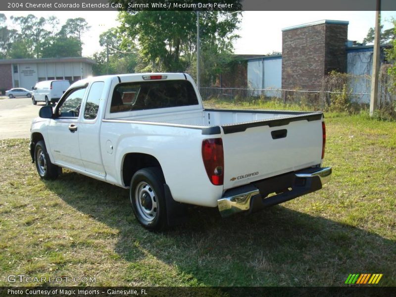 Summit White / Medium Dark Pewter 2004 Chevrolet Colorado Extended Cab