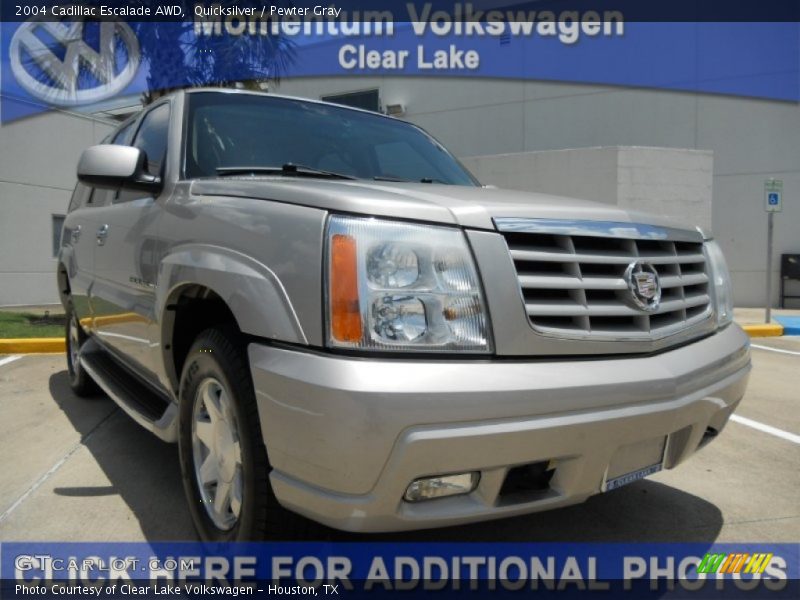 Quicksilver / Pewter Gray 2004 Cadillac Escalade AWD