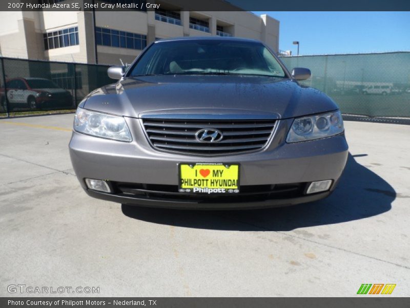 Steel Gray Metallic / Gray 2007 Hyundai Azera SE