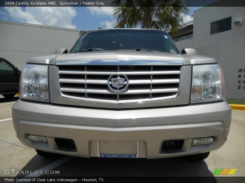 Quicksilver / Pewter Gray 2004 Cadillac Escalade AWD