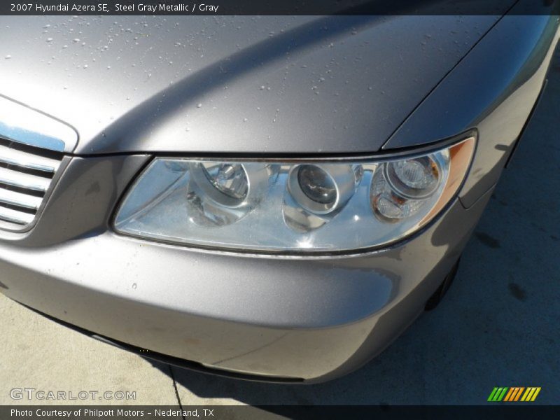 Steel Gray Metallic / Gray 2007 Hyundai Azera SE