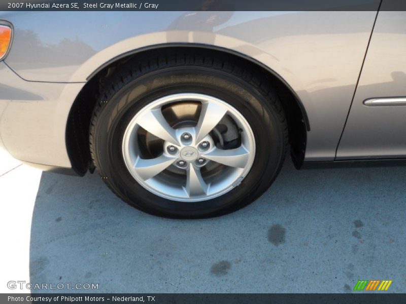 Steel Gray Metallic / Gray 2007 Hyundai Azera SE