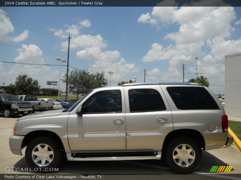 Quicksilver / Pewter Gray 2004 Cadillac Escalade AWD