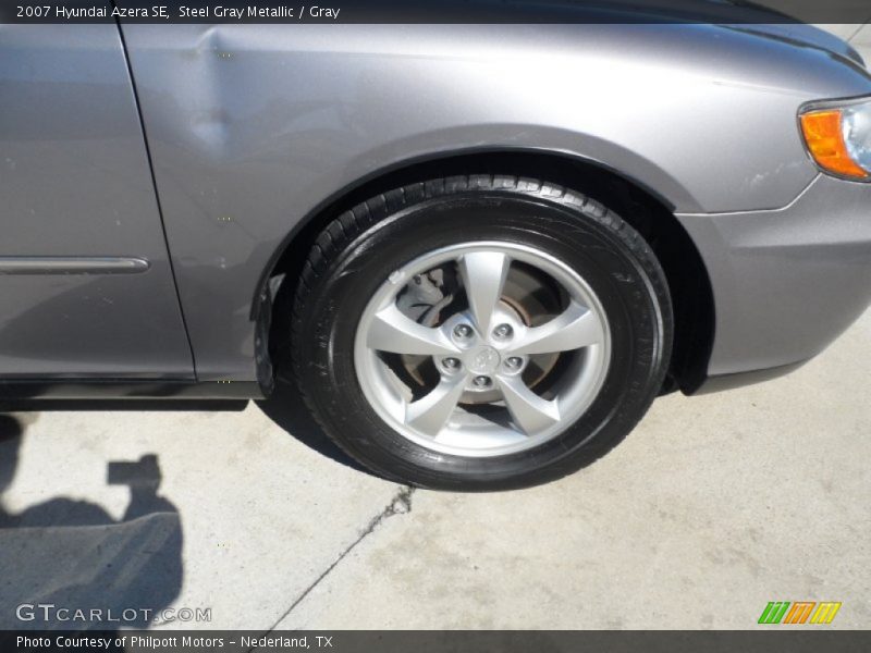 Steel Gray Metallic / Gray 2007 Hyundai Azera SE