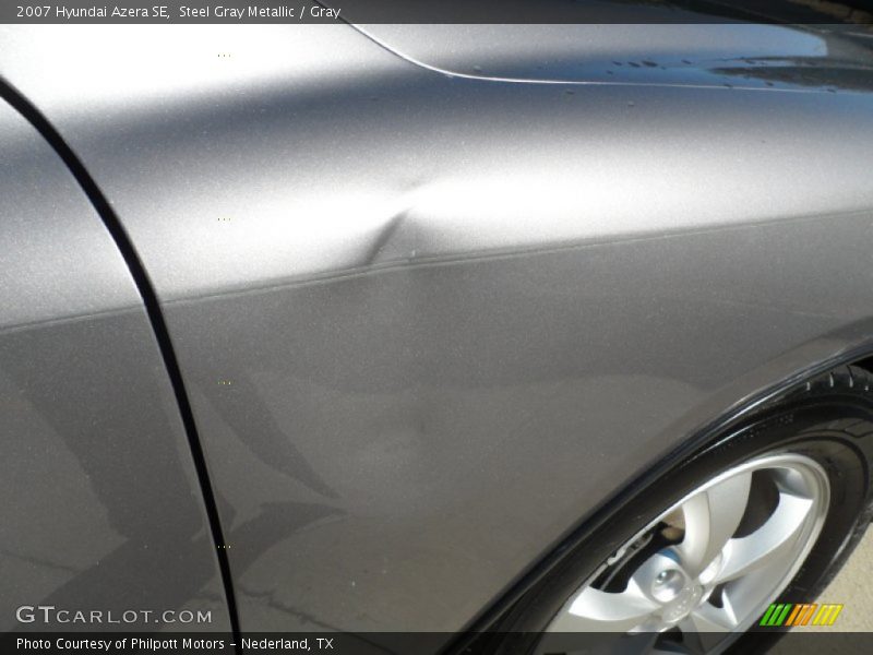 Steel Gray Metallic / Gray 2007 Hyundai Azera SE