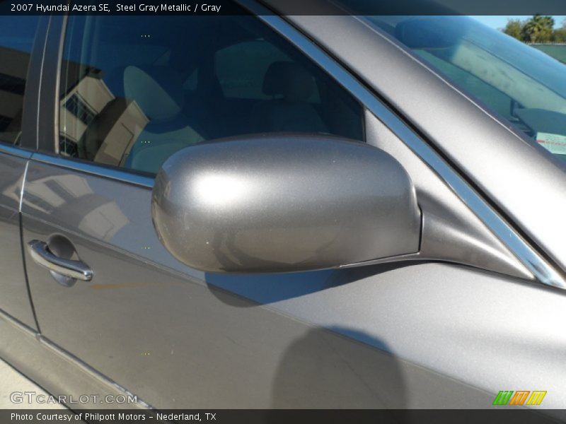 Steel Gray Metallic / Gray 2007 Hyundai Azera SE