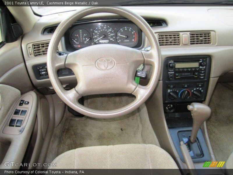 Cashmere Beige Metallic / Oak 2001 Toyota Camry LE