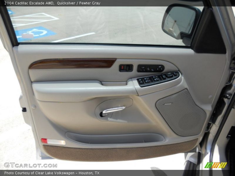 Quicksilver / Pewter Gray 2004 Cadillac Escalade AWD