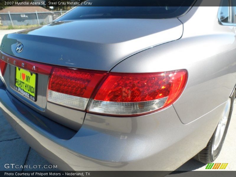 Steel Gray Metallic / Gray 2007 Hyundai Azera SE