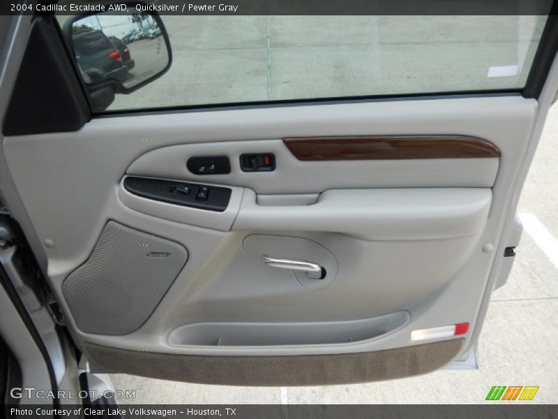 Quicksilver / Pewter Gray 2004 Cadillac Escalade AWD