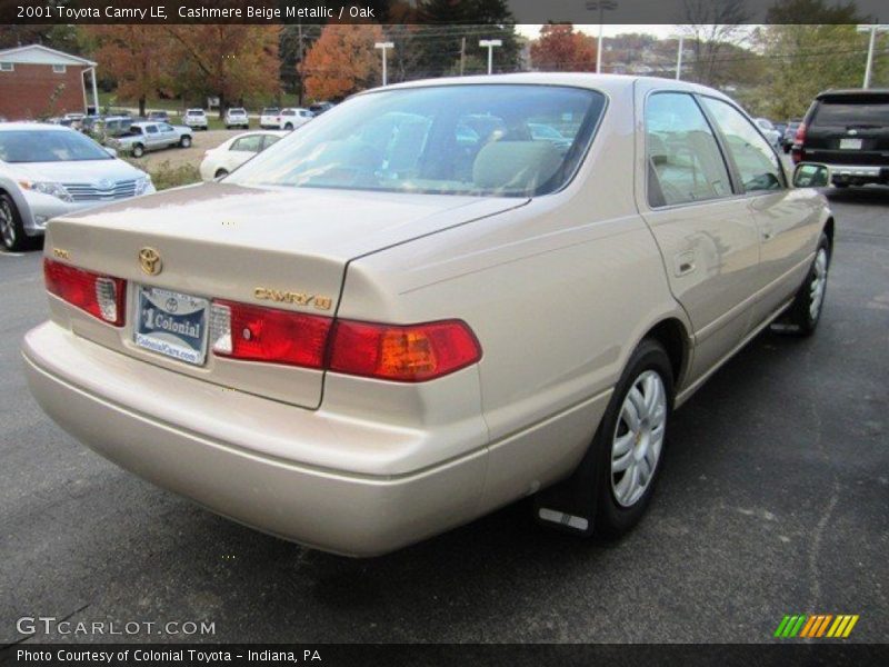 Cashmere Beige Metallic / Oak 2001 Toyota Camry LE
