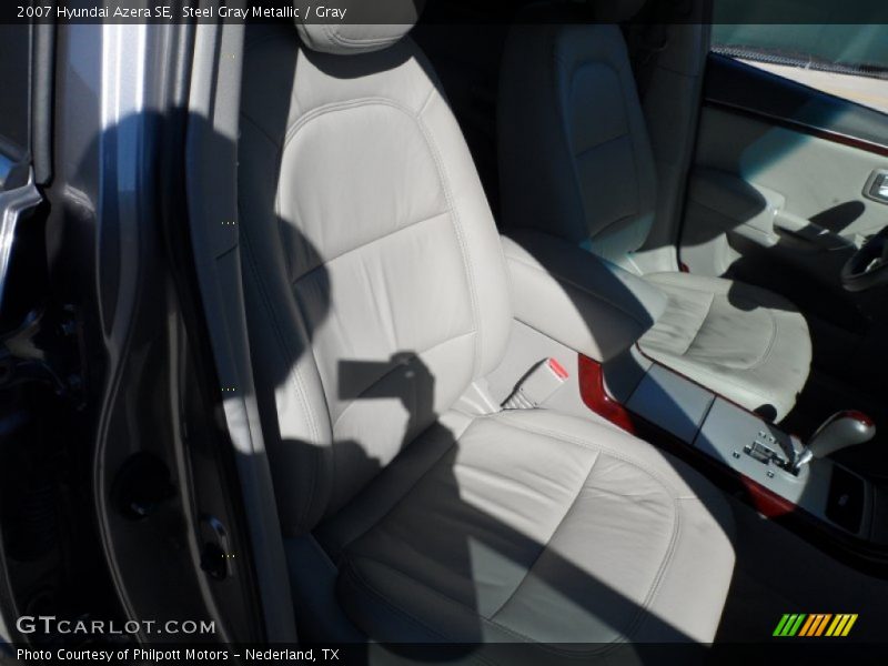 Steel Gray Metallic / Gray 2007 Hyundai Azera SE