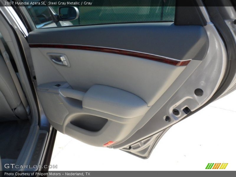 Steel Gray Metallic / Gray 2007 Hyundai Azera SE