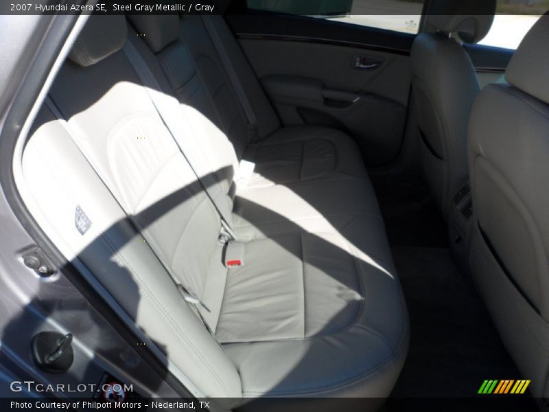 Steel Gray Metallic / Gray 2007 Hyundai Azera SE