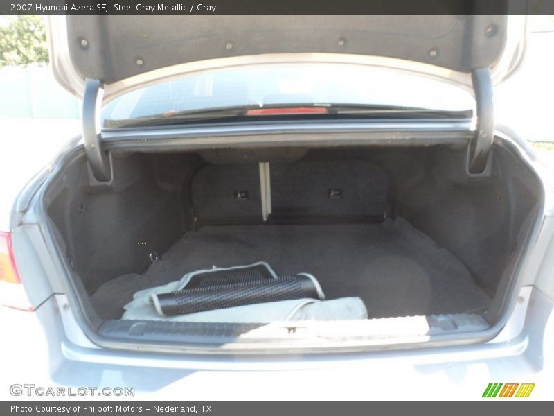 Steel Gray Metallic / Gray 2007 Hyundai Azera SE