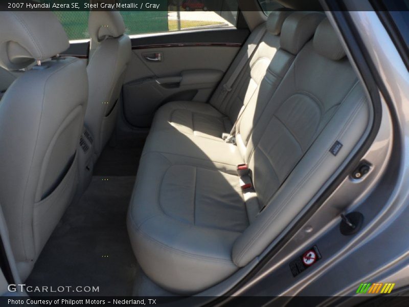 Steel Gray Metallic / Gray 2007 Hyundai Azera SE