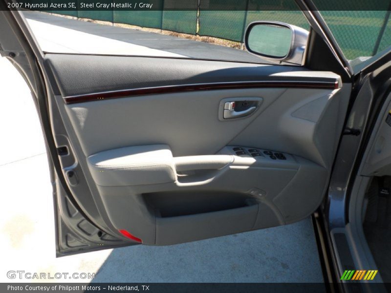 Steel Gray Metallic / Gray 2007 Hyundai Azera SE