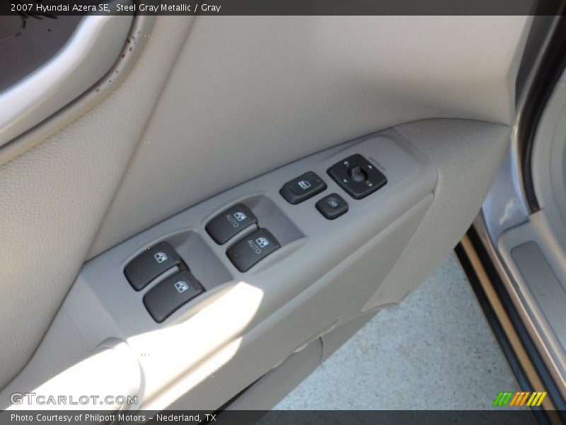 Steel Gray Metallic / Gray 2007 Hyundai Azera SE