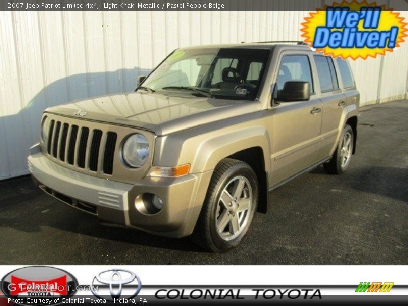 Light Khaki Metallic / Pastel Pebble Beige 2007 Jeep Patriot Limited 4x4