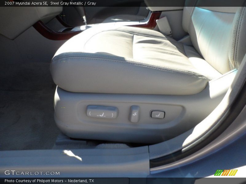 Steel Gray Metallic / Gray 2007 Hyundai Azera SE