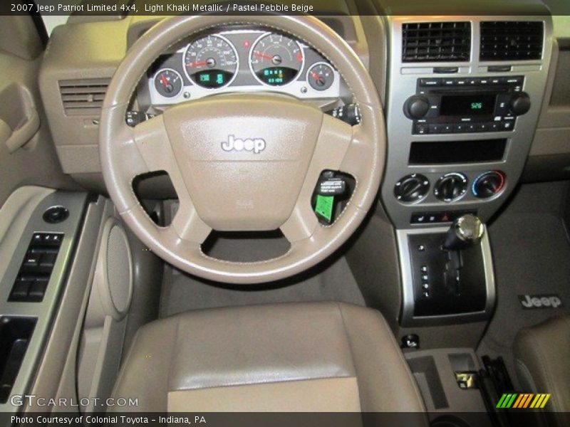 Light Khaki Metallic / Pastel Pebble Beige 2007 Jeep Patriot Limited 4x4