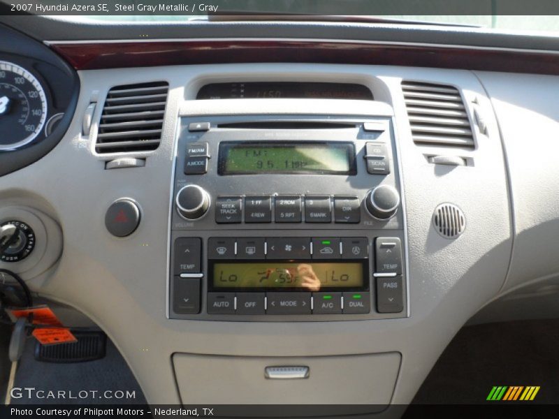 Steel Gray Metallic / Gray 2007 Hyundai Azera SE