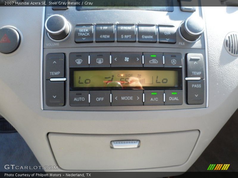 Steel Gray Metallic / Gray 2007 Hyundai Azera SE