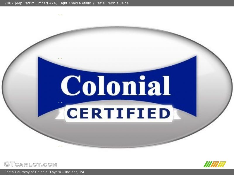 Light Khaki Metallic / Pastel Pebble Beige 2007 Jeep Patriot Limited 4x4