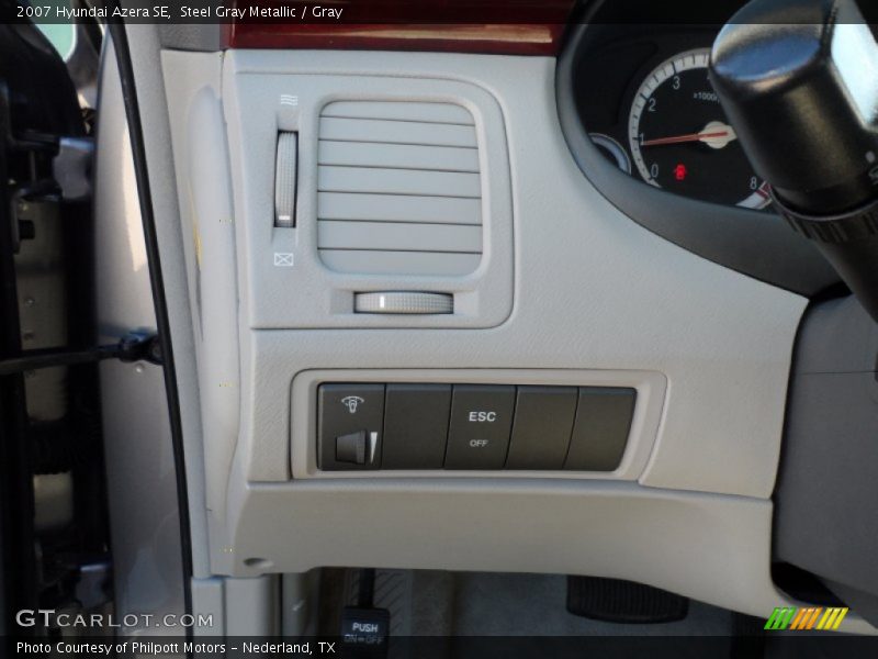 Steel Gray Metallic / Gray 2007 Hyundai Azera SE