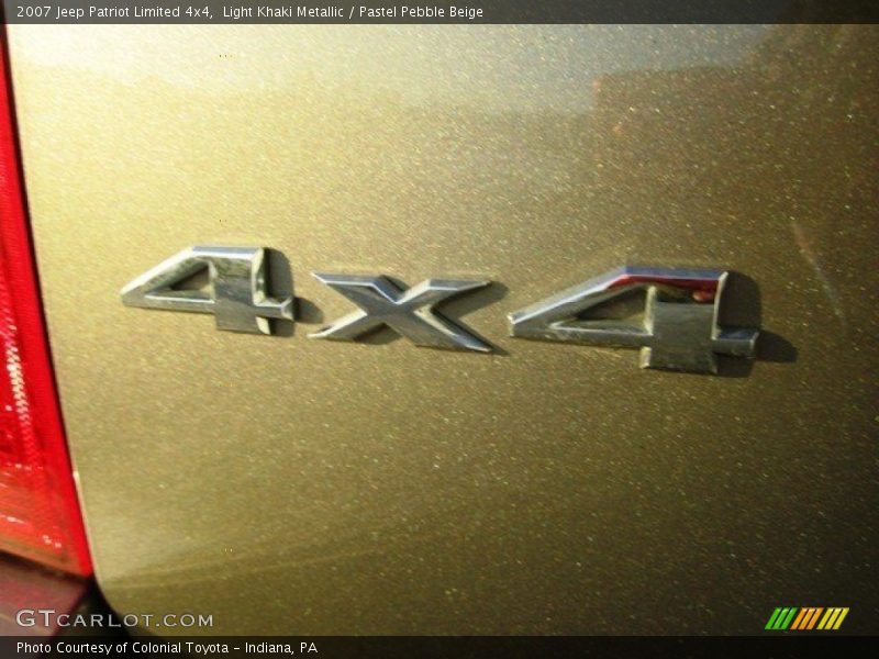 Light Khaki Metallic / Pastel Pebble Beige 2007 Jeep Patriot Limited 4x4