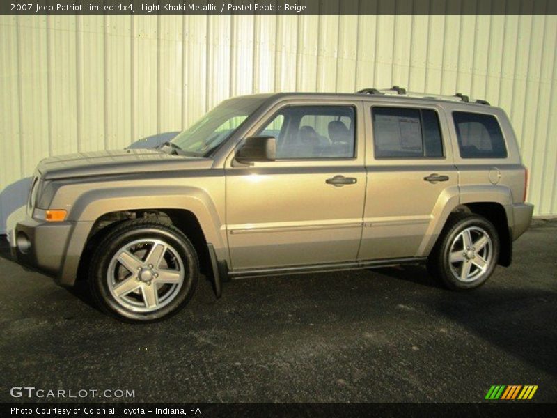 Light Khaki Metallic / Pastel Pebble Beige 2007 Jeep Patriot Limited 4x4